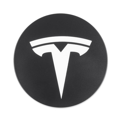 Hjulsenterkapsel - Wheel center hubs - Hvit - Front - Tesla Model S - Tesla Model X